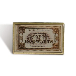 PBADHP96 Pin Badge - Harry Potter, London to Hogwarts Ticket